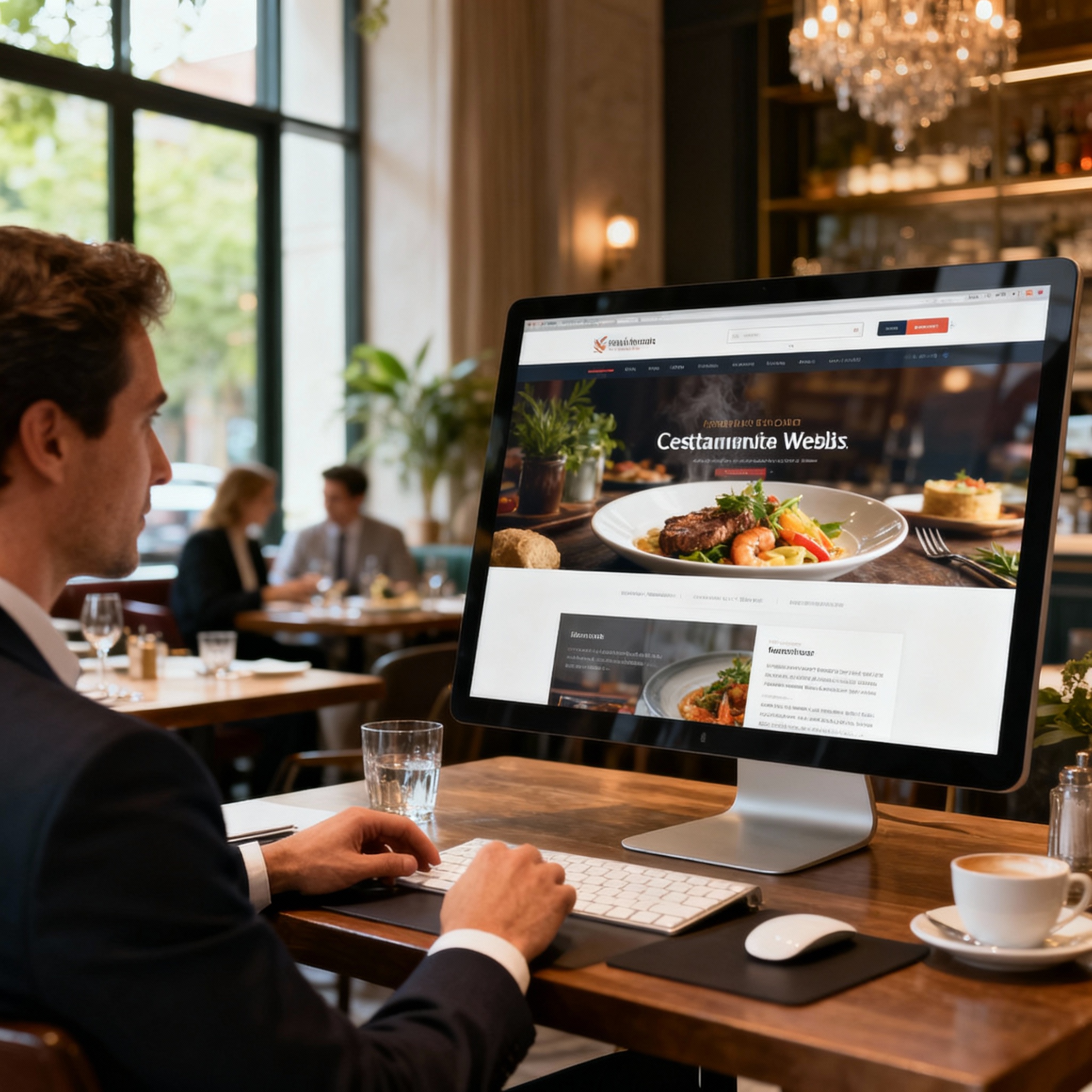 Restaurant website design